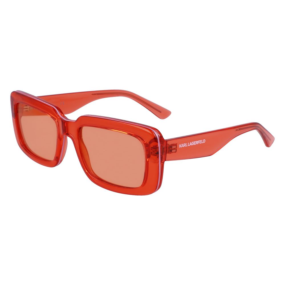 Karl Lagerfeld Orange Sprayed Sunglasses