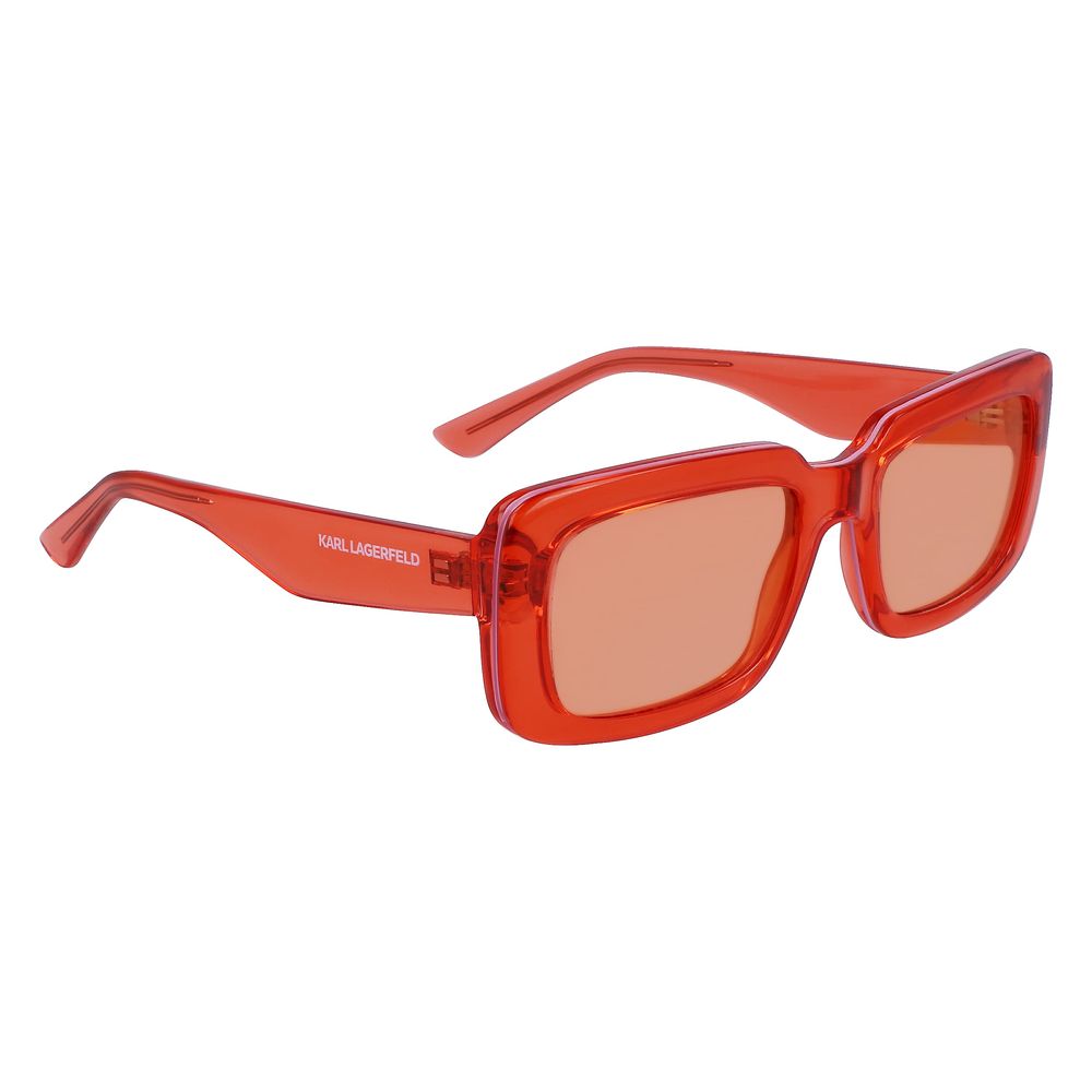 Karl Lagerfeld Orange Sprayed Sunglasses