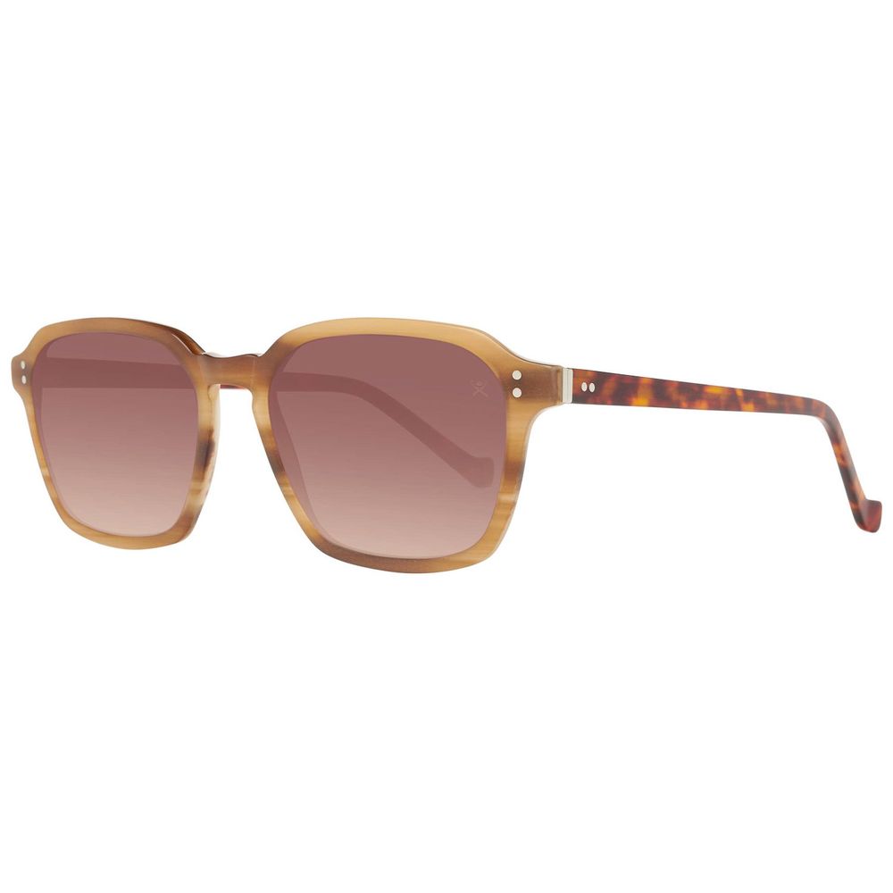 Hackett Braune Acetat-Sonnenbrille