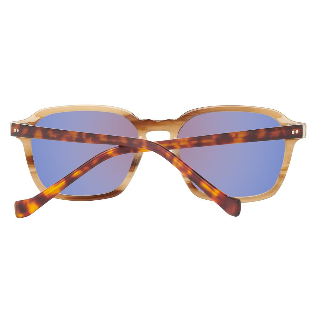 Hackett Braune Acetat-Sonnenbrille