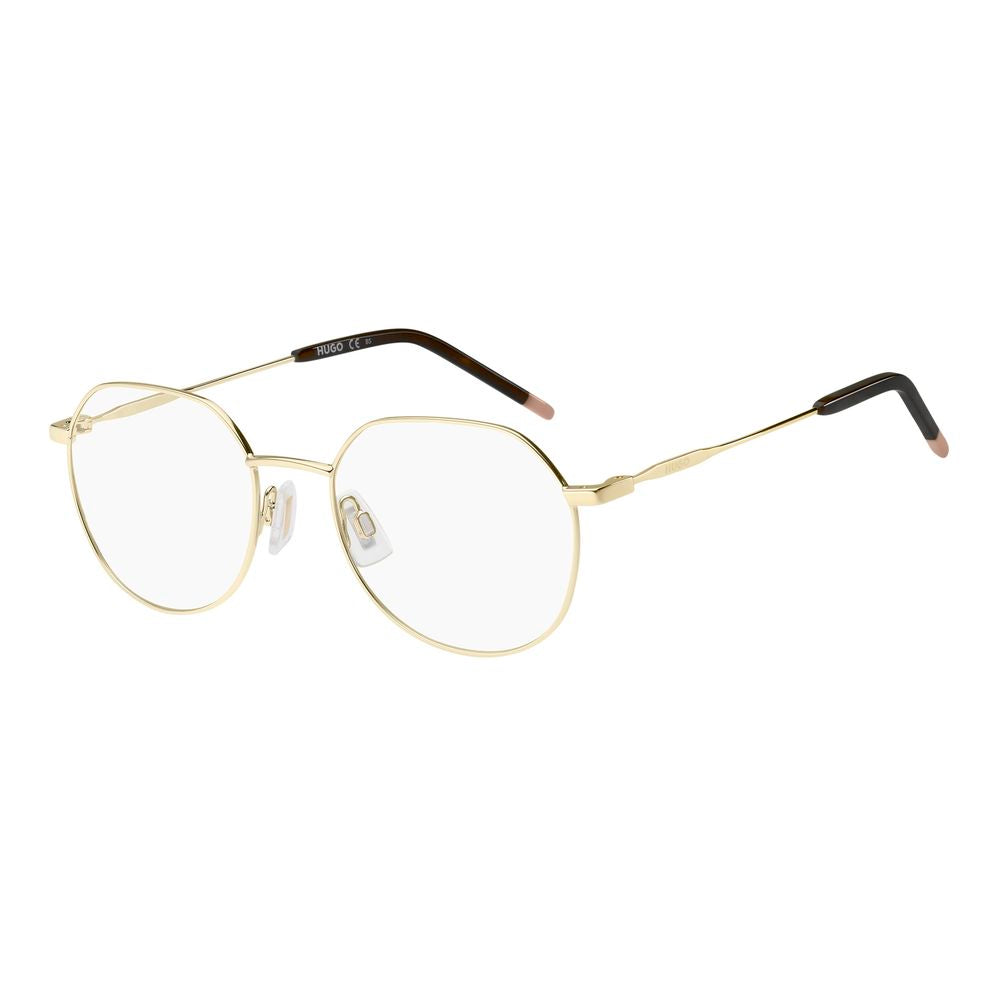 Hugo Boss gold-colored metal frames