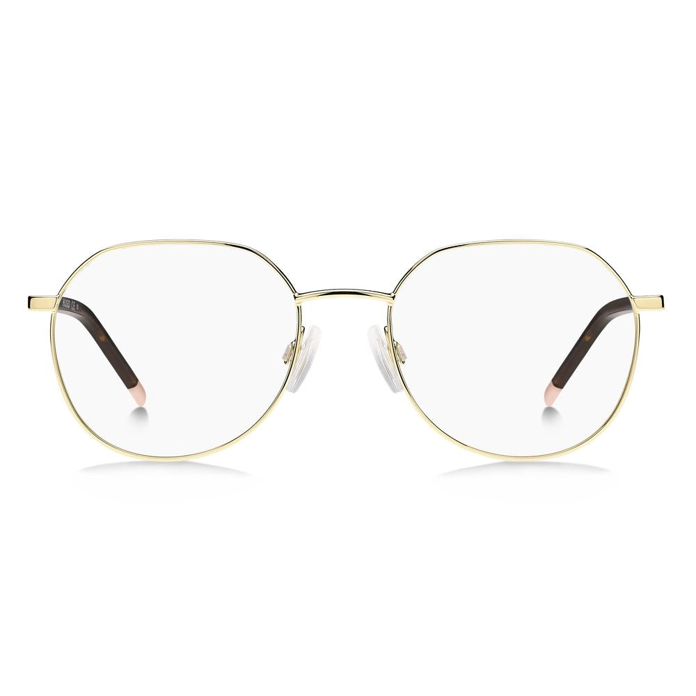 Hugo Boss gold-colored metal frames