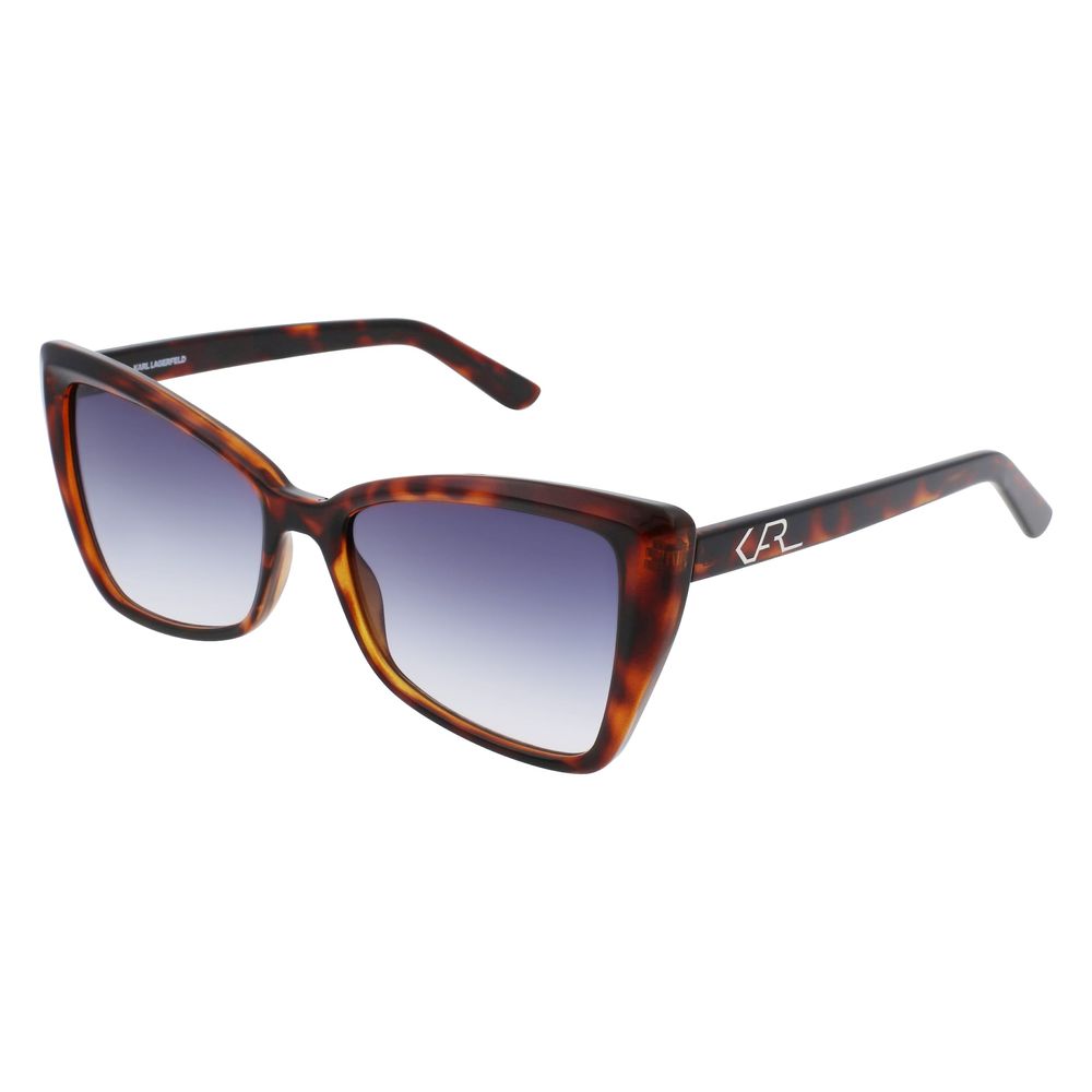 Karl Lagerfeld Brown Sprayed Sunglasses