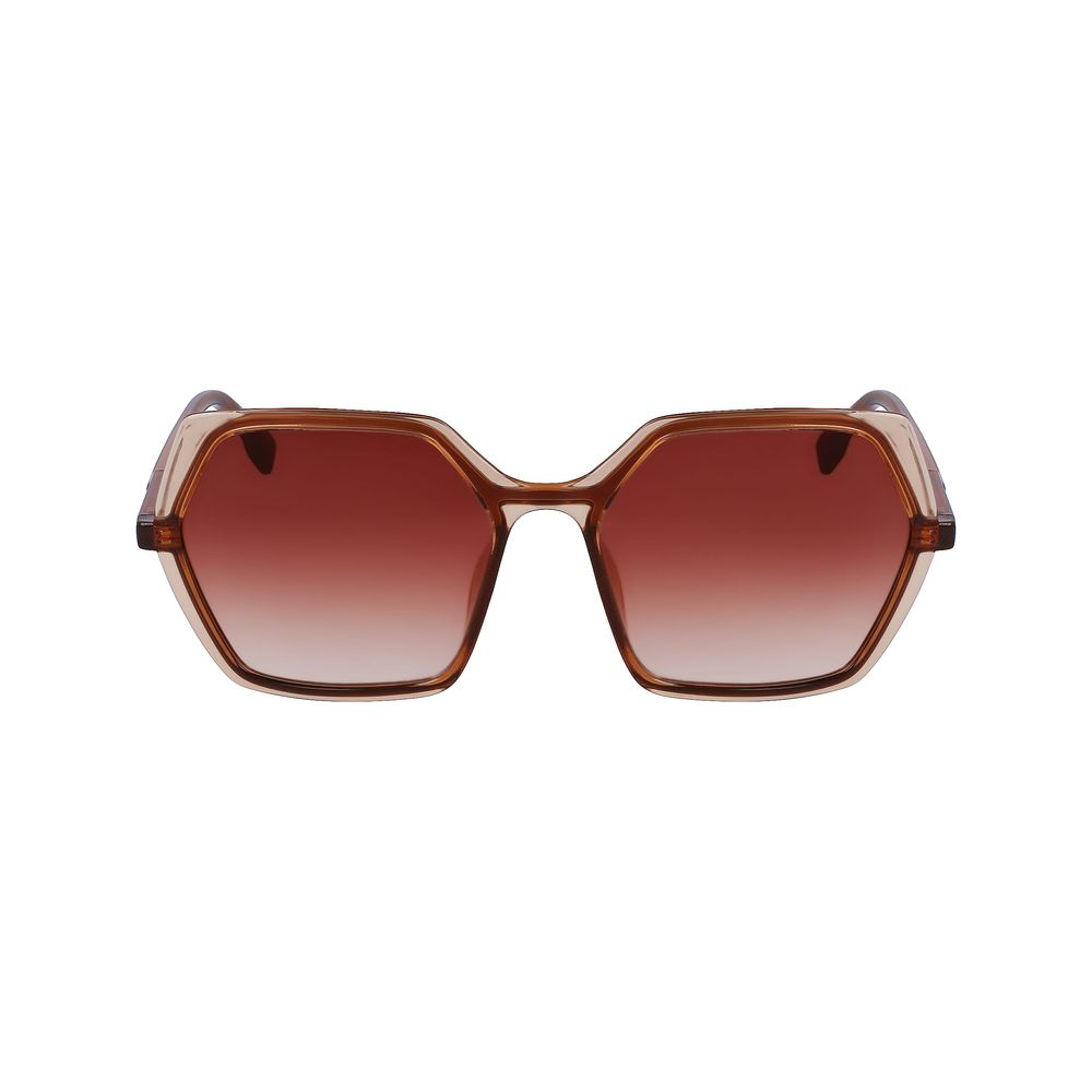 Karl Lagerfeld Brown Sprayed Sunglasses