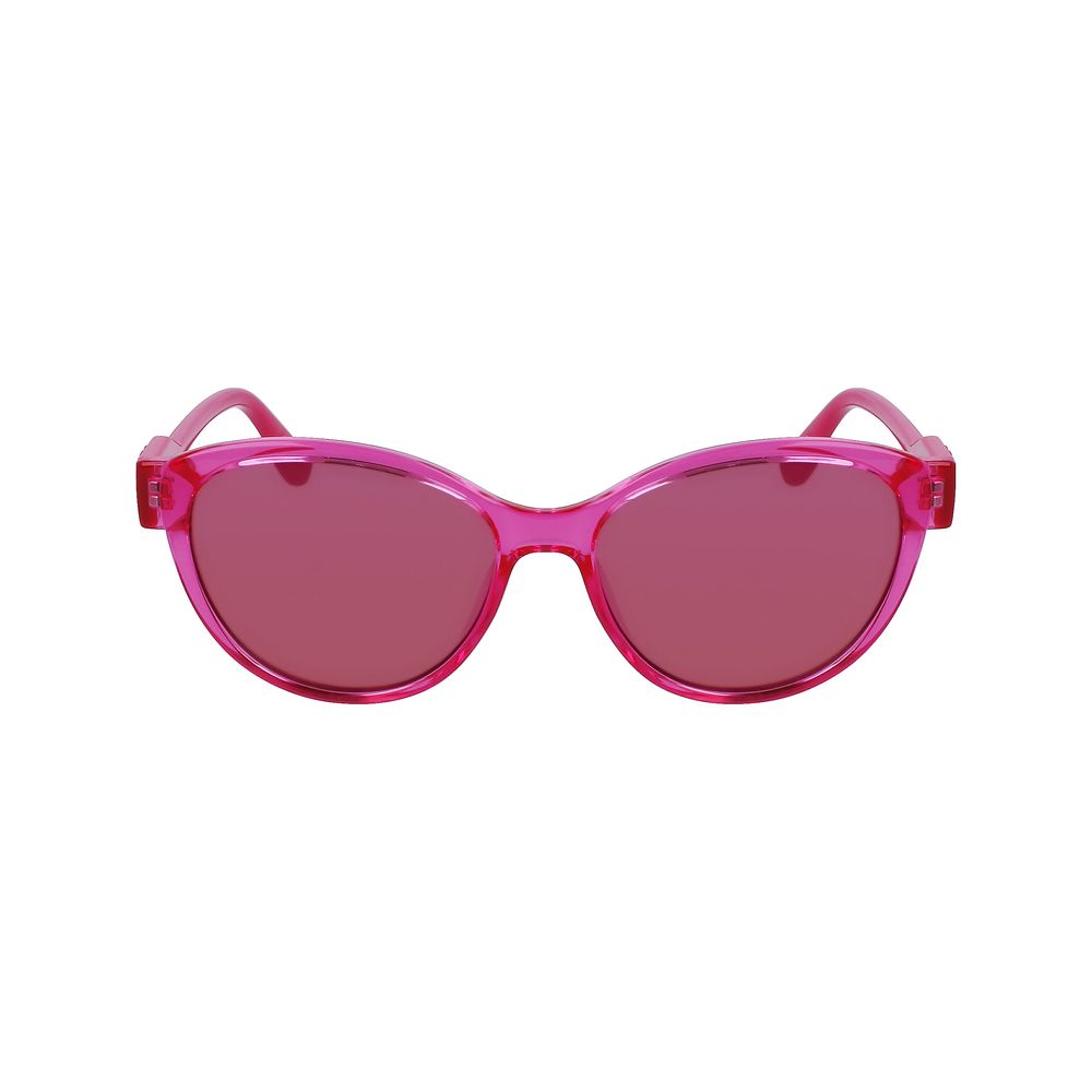 Karl Lagerfeld Lila gespritzte Sonnenbrille