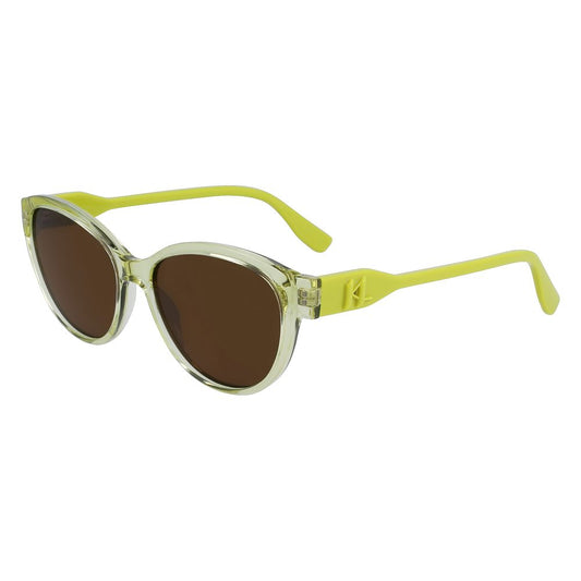 Karl Lagerfeld Yellow Sprayed Sunglasses