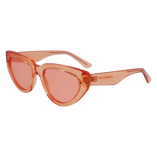 Karl Lagerfeld Orange Sprayed Sunglasses