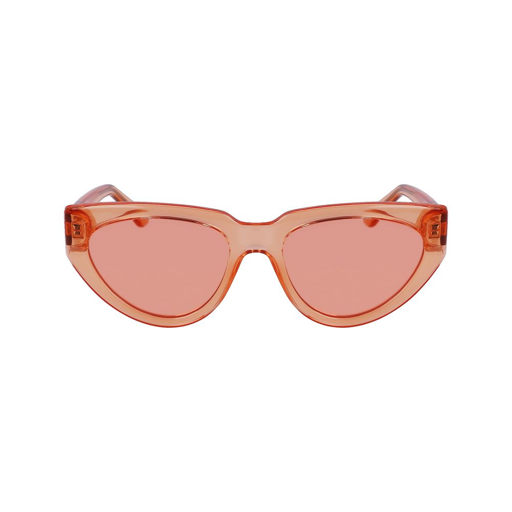 Karl Lagerfeld Orange Sprayed Sunglasses