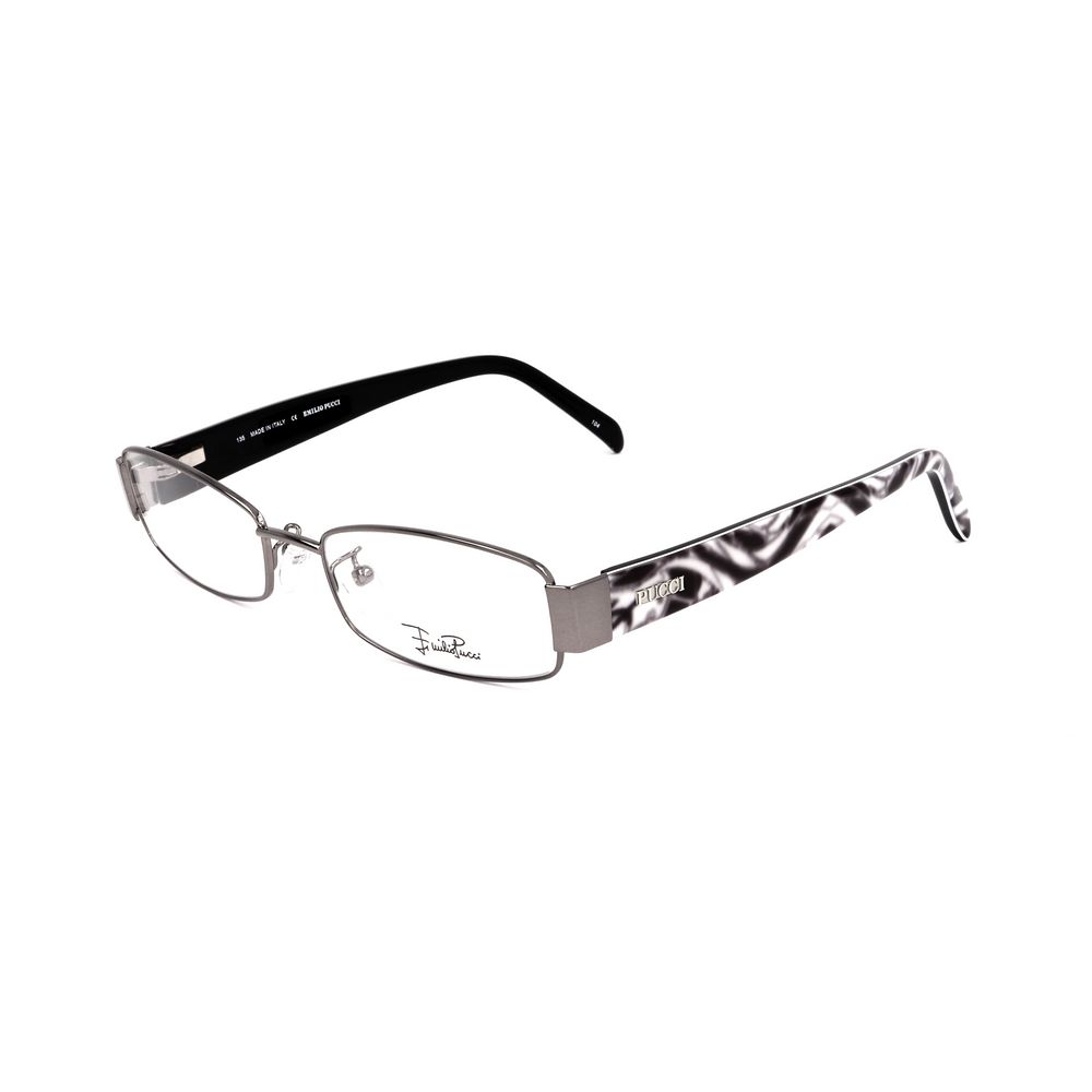 Emilio Pucci Gray Metal Frames