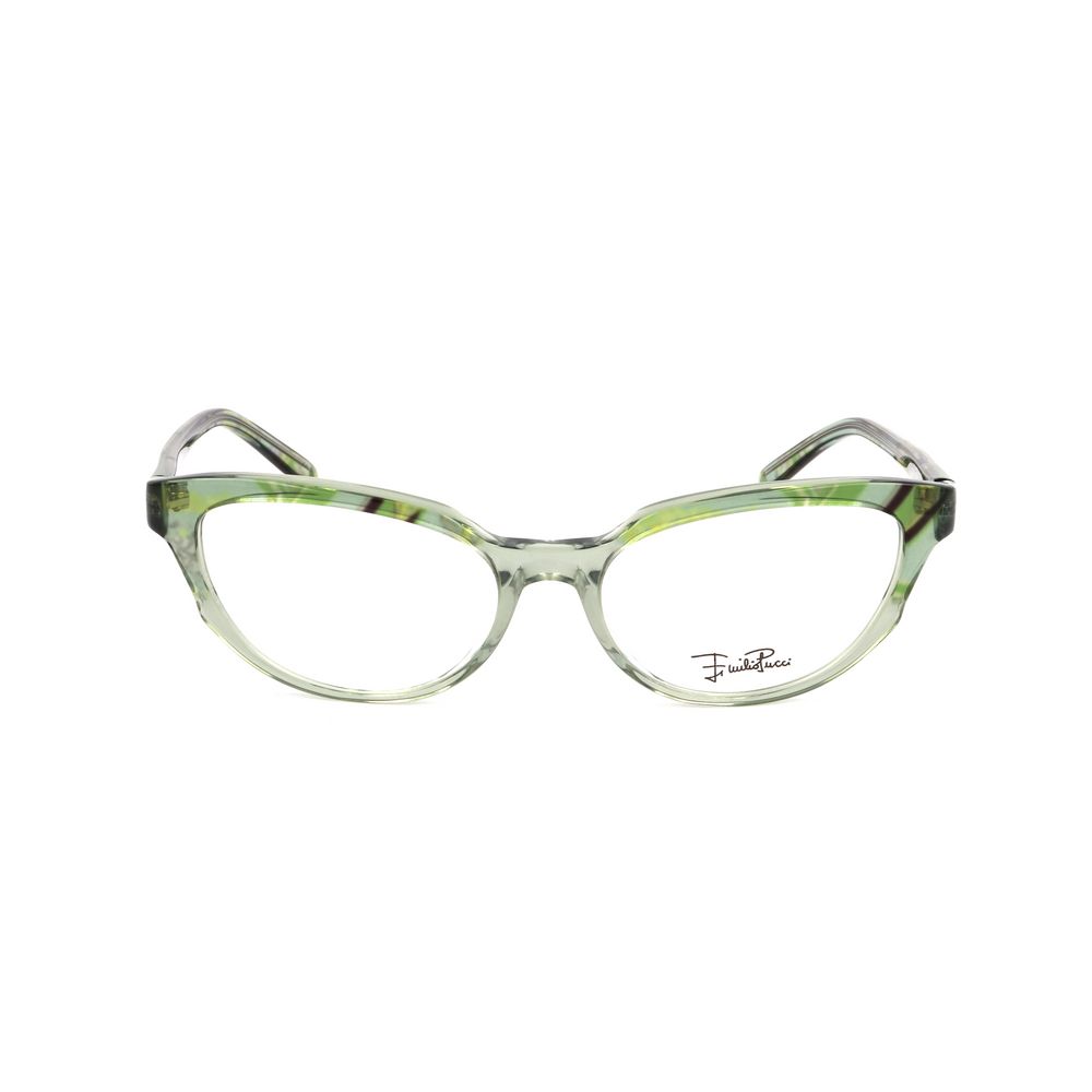 Emilio Pucci Green Plastic Frames