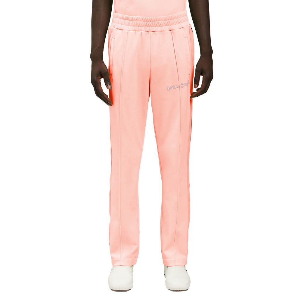 Palm Angels Pink Nylon Jeans &amp; Pants