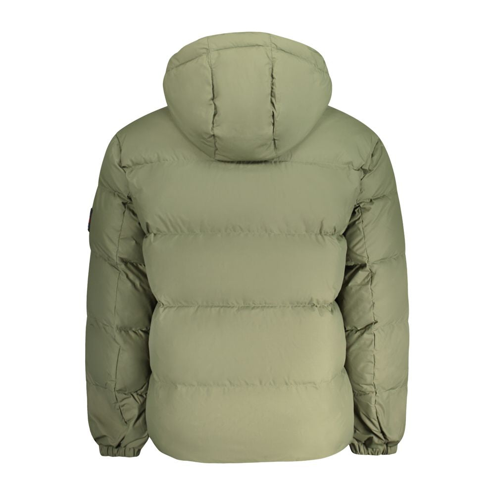 Tommy Hilfiger Grüne Polyester Männer Jacke