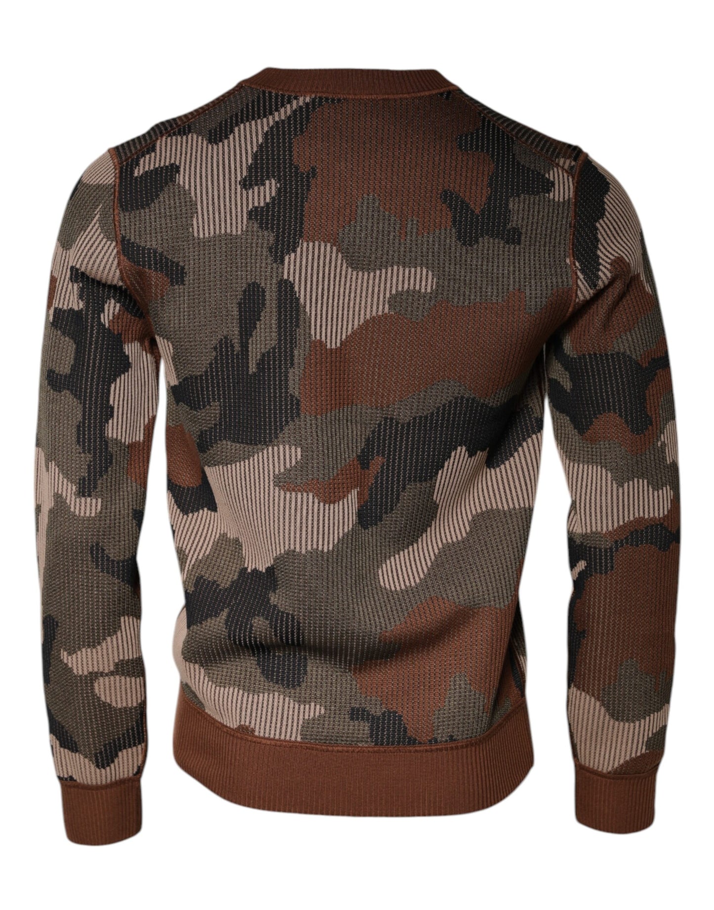 Dolce & Gabbana Multicolor Camouflage Herren Pullover Pullover