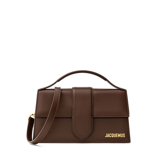 Jacquemus Braune Lederhandtasche