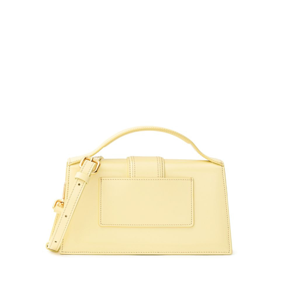 Jacquemus Gelbe Lederhandtasche