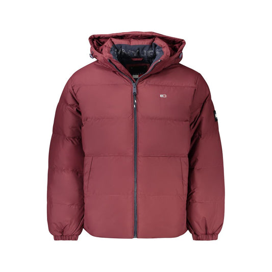 Tommy Hilfiger Rote Polyester Männer Jacke