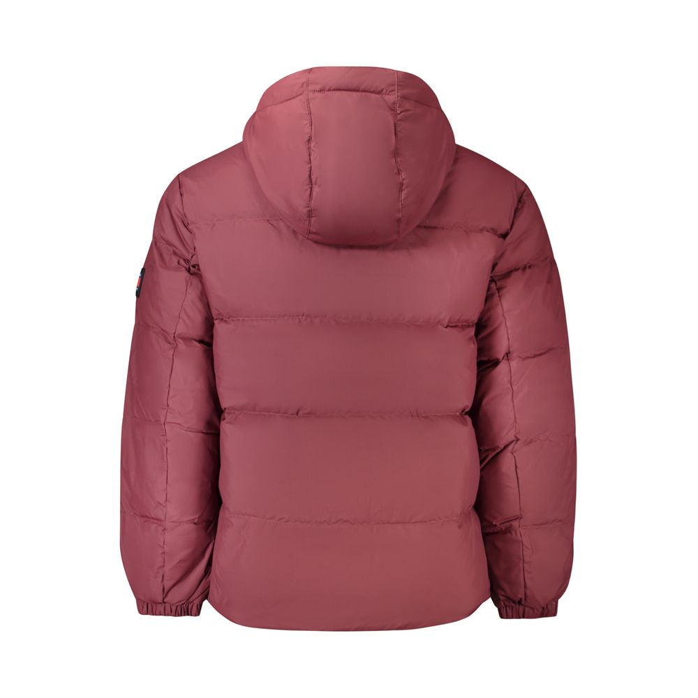 Tommy Hilfiger Rote Polyester Männer Jacke