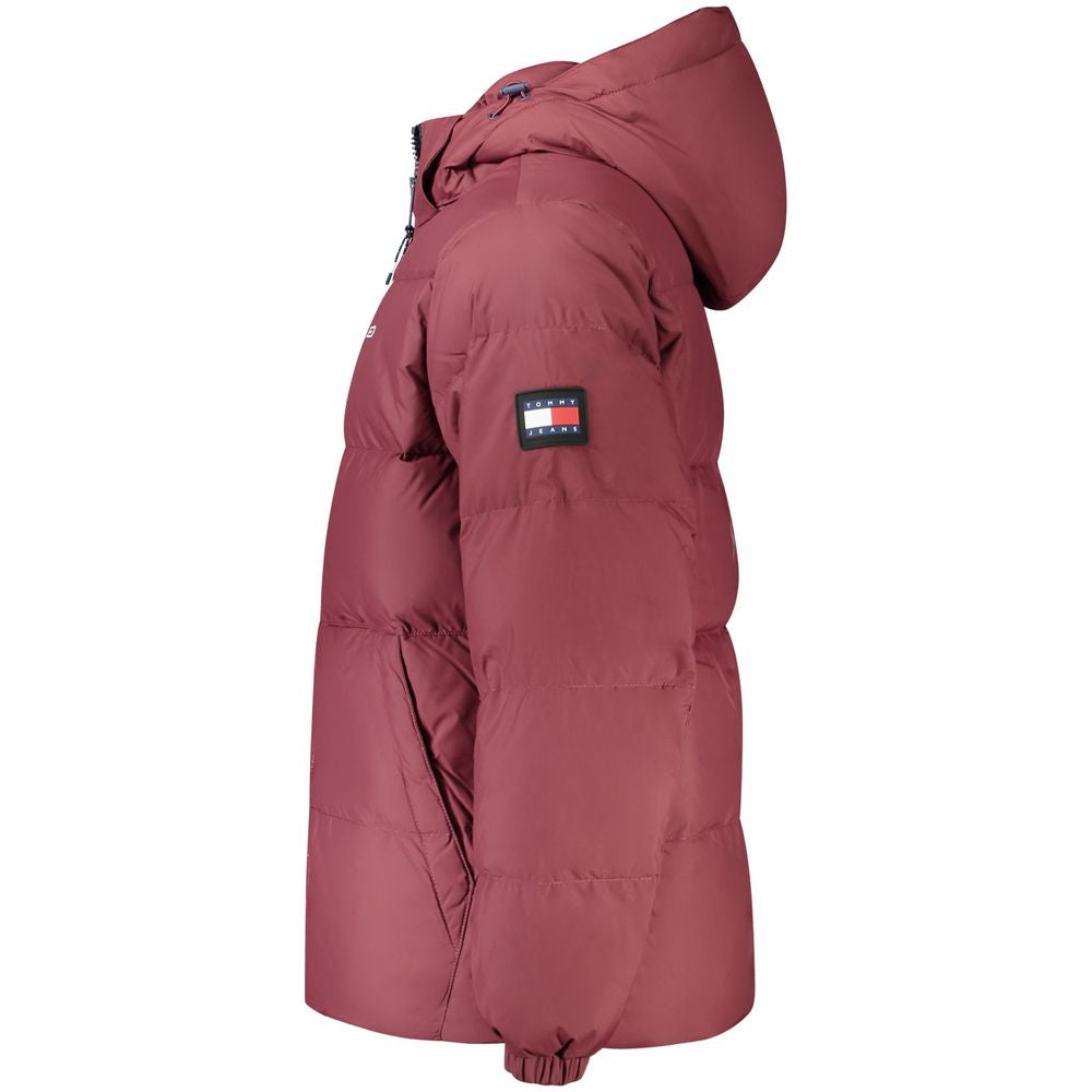 Tommy Hilfiger Rote Polyester Männer Jacke