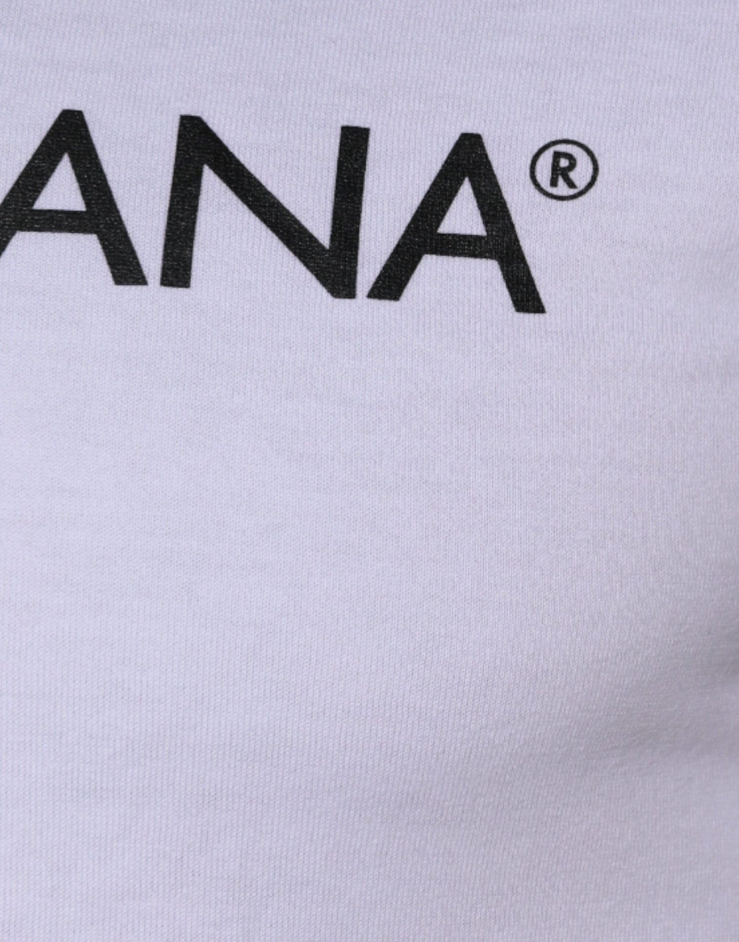 Dolce &amp; Gabbana White Logo Print Cotton Crew Neck T-shirt