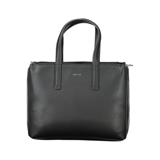 Calvin Klein Schwarz Polyester Frauen Handtasche