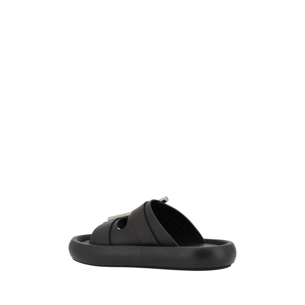 Alexander McQueen Leder-Sandalen