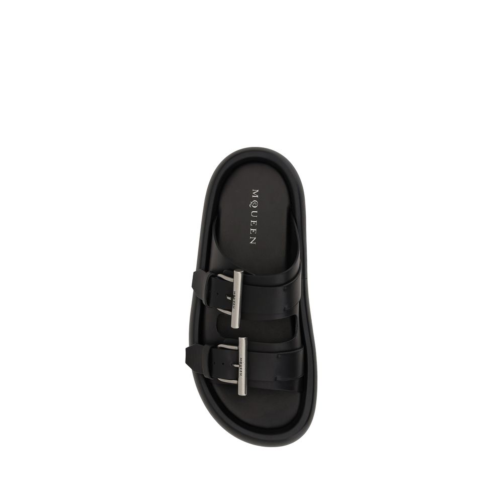 Alexander McQueen Leder-Sandalen