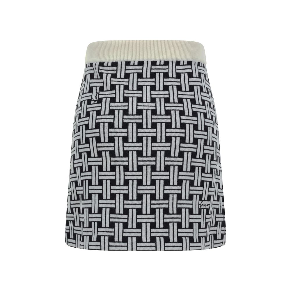 Kenzo woven skirt