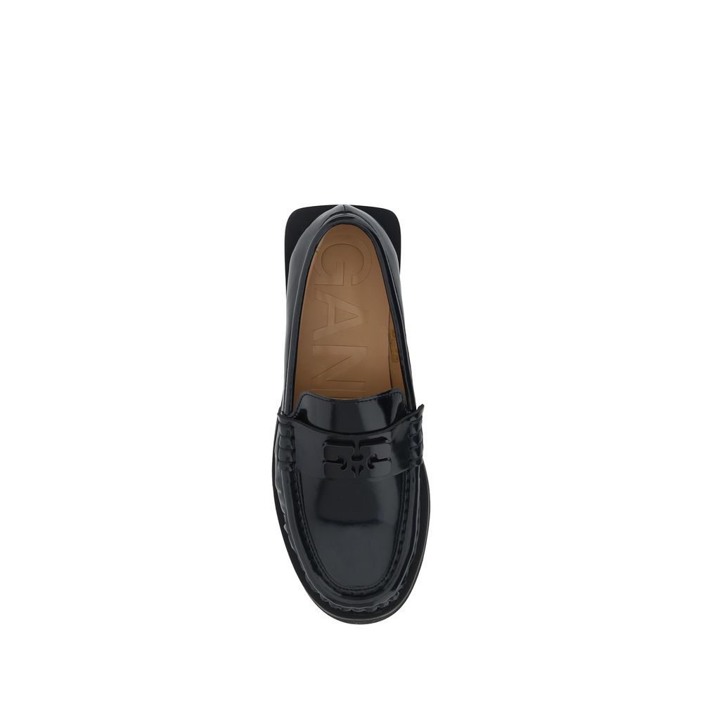 Ganni butterfly loafers