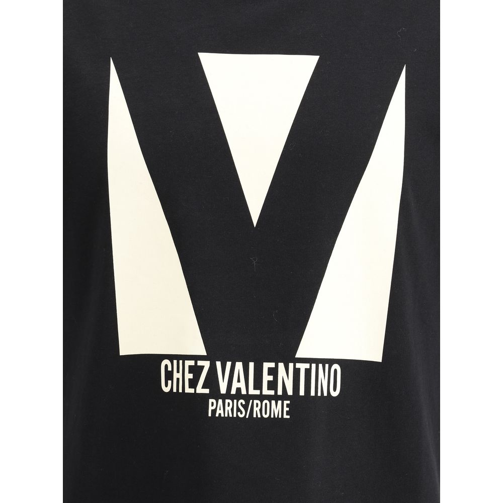 Valentino Maxi-T-Shirt mit Druck