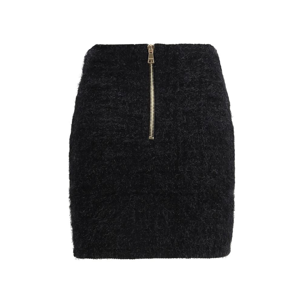 Balmain knitted skirt