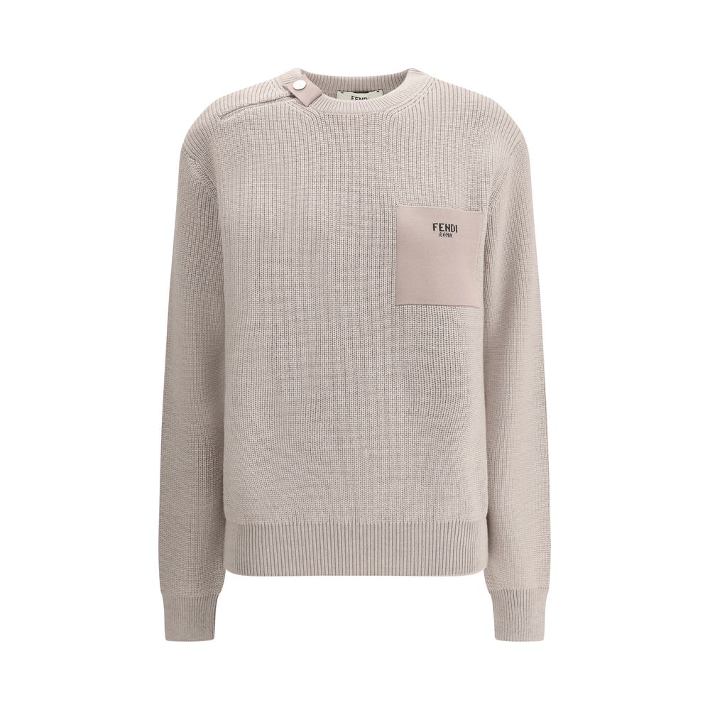 Fendi Gerippter Pullover