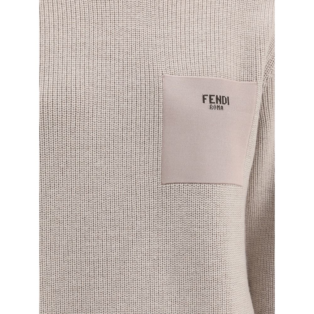 Fendi Gerippter Pullover