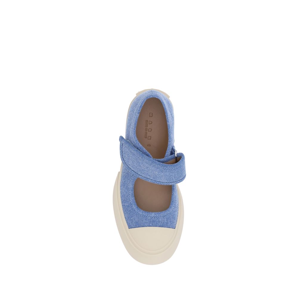 Marni Denim Mary Jane Turnschuhe