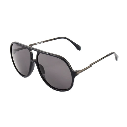 Zadig &amp; Voltaire Black Acetate Sunglasses