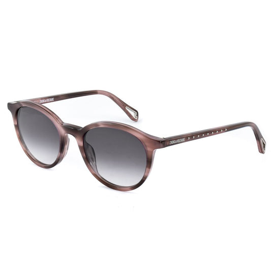 Zadig &amp; Voltaire Brown Acetate Sunglasses