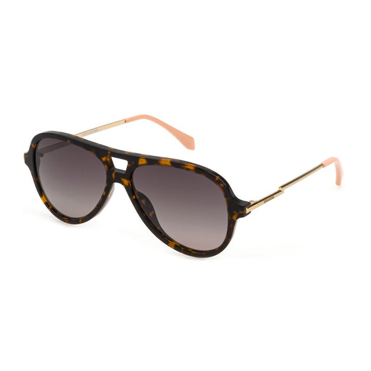 Zadig &amp; Voltaire Brown Acetate Sunglasses