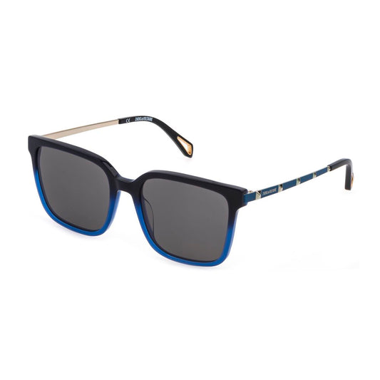 Zadig &amp; Voltaire Blue Acetate Sunglasses