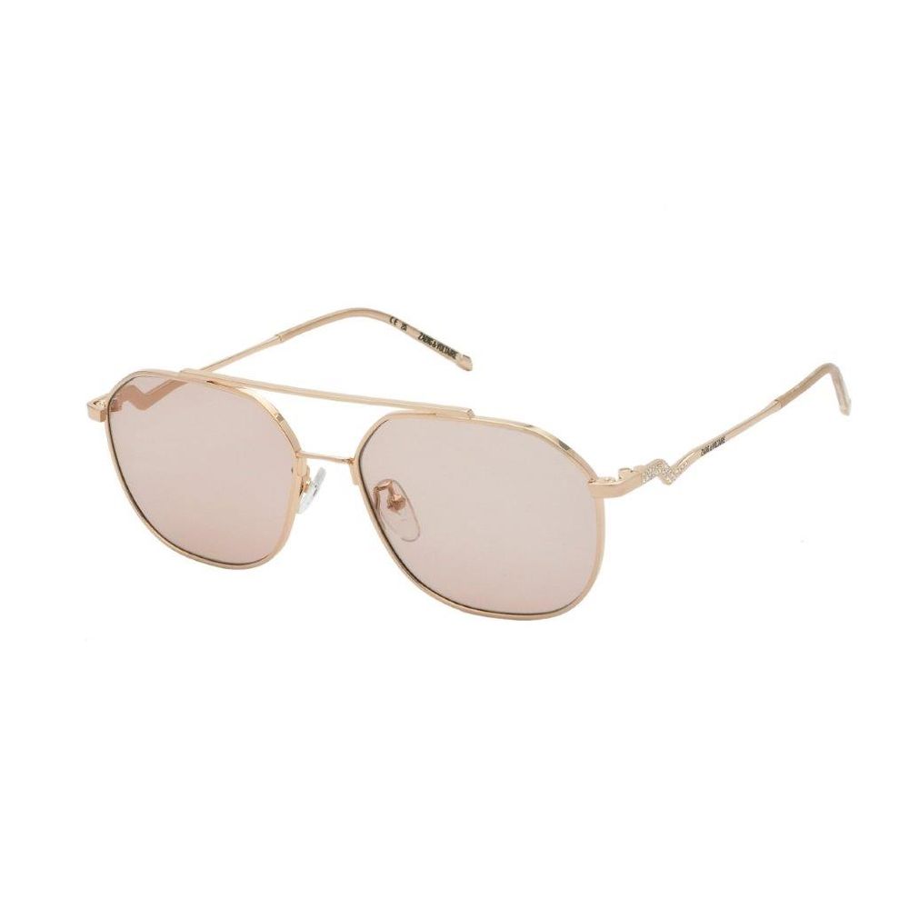 Zadig & Voltaire Goldene Metall-Sonnenbrille