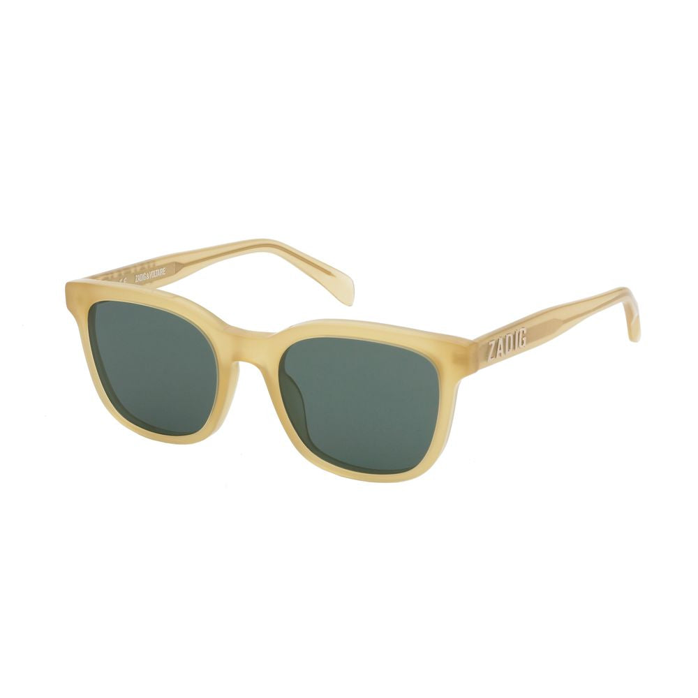 Zadig &amp; Voltaire Brown Acetate Sunglasses