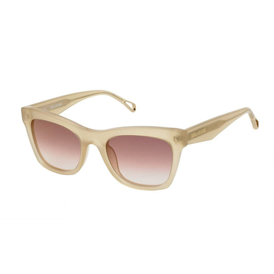 Zadig &amp; Voltaire Brown Acetate Sunglasses