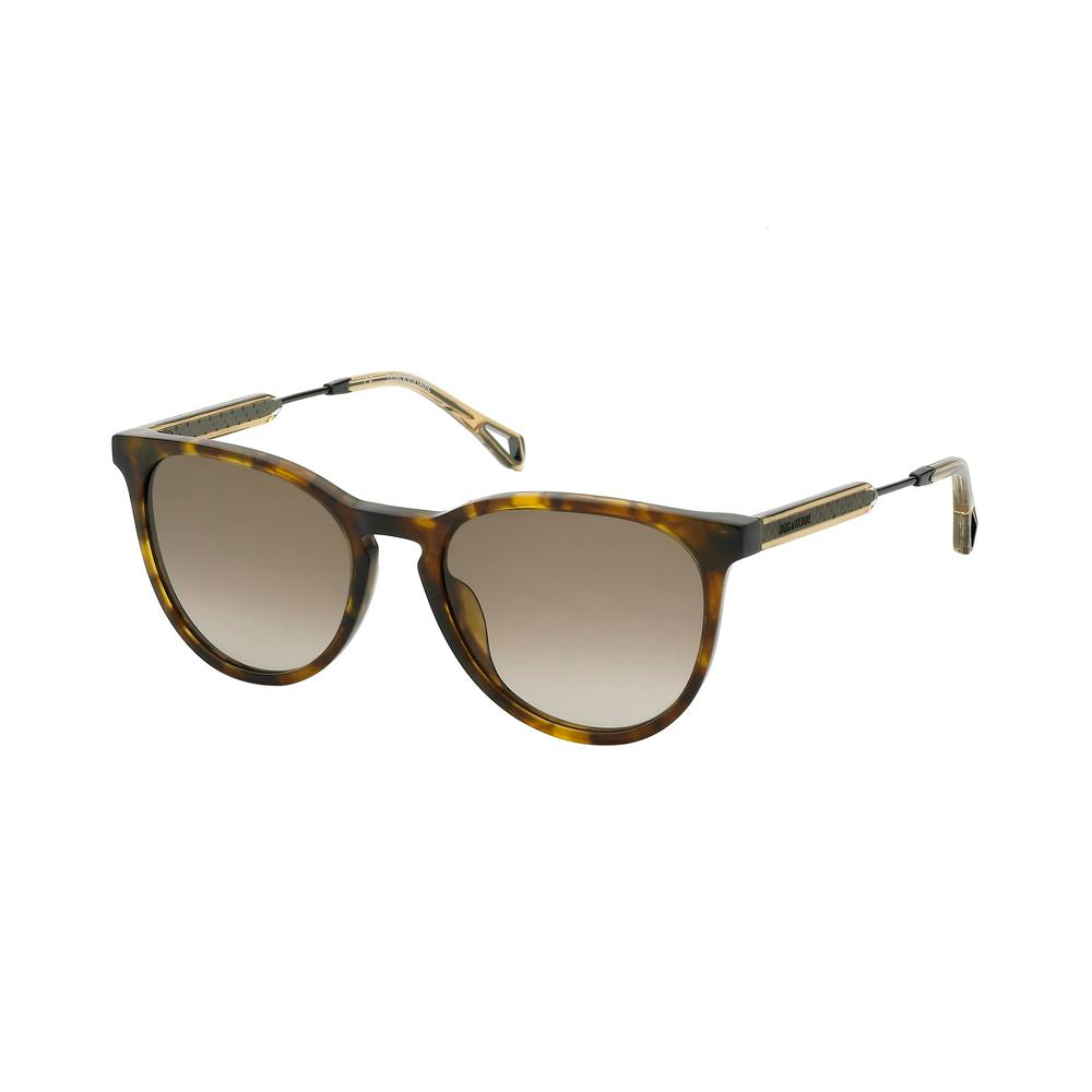 Zadig &amp; Voltaire Brown Acetate Sunglasses