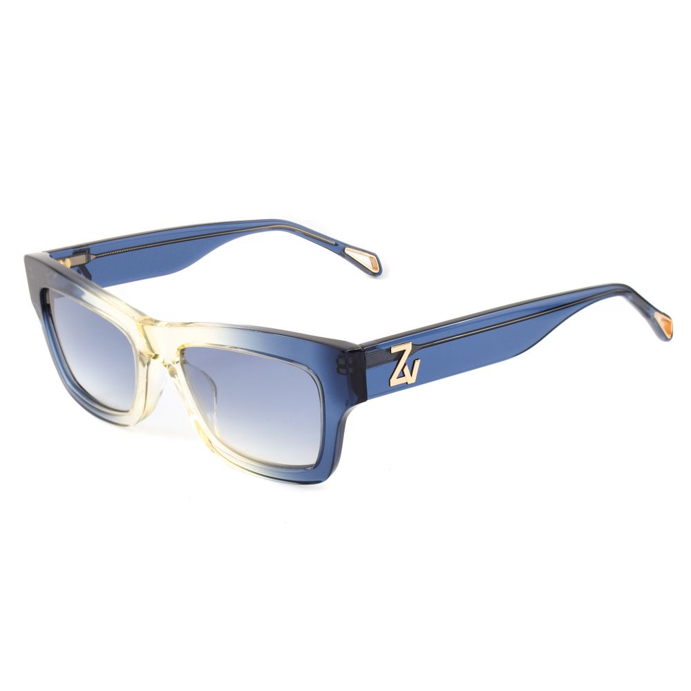 Zadig &amp; Voltaire Blue Acetate Sunglasses