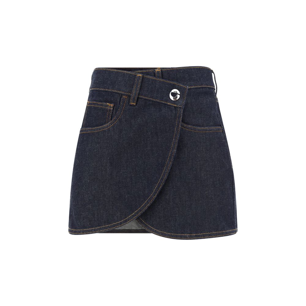 Coperni denim mini skirt