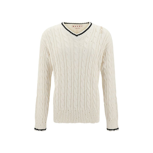 Marni Pullover mit V-Ausschnitt