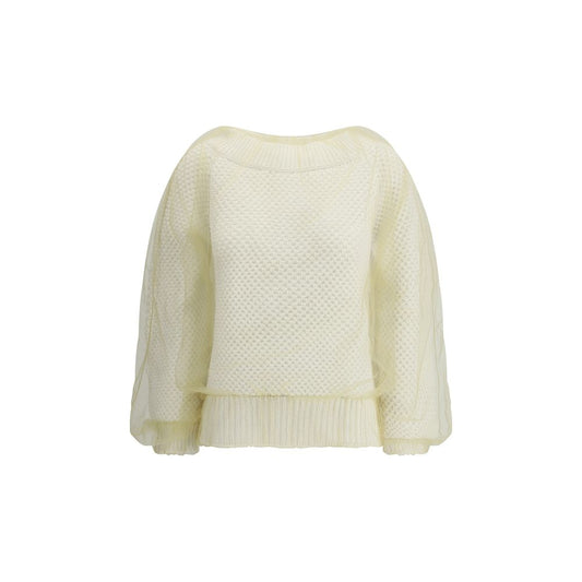 Fabiana Filippi Pullover mit Tüll