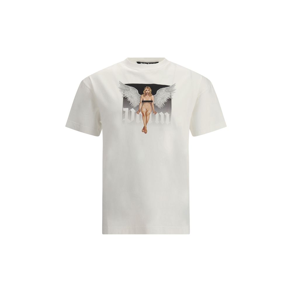 Palm Angels Kristall Pin Up T-Shirt