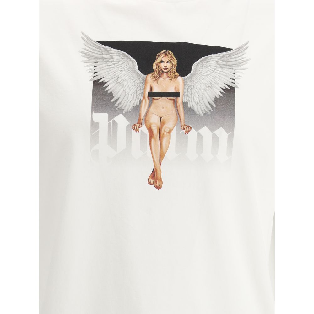 Palm Angels Kristall Pin Up T-Shirt