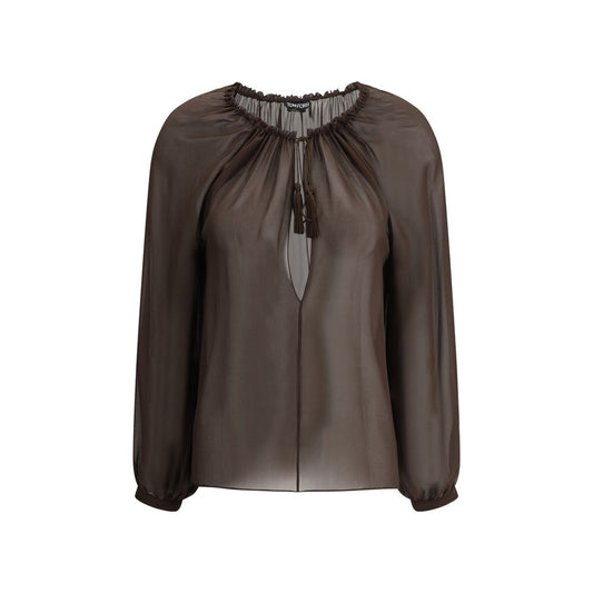 Tom Ford Georgette-Bluse