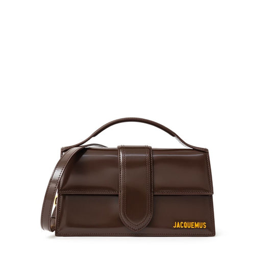 Jacquemus Braune Lederhandtasche