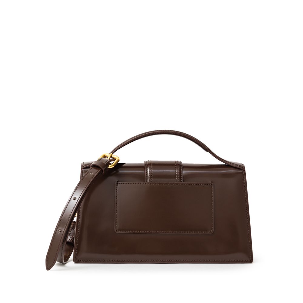 Jacquemus Braune Lederhandtasche